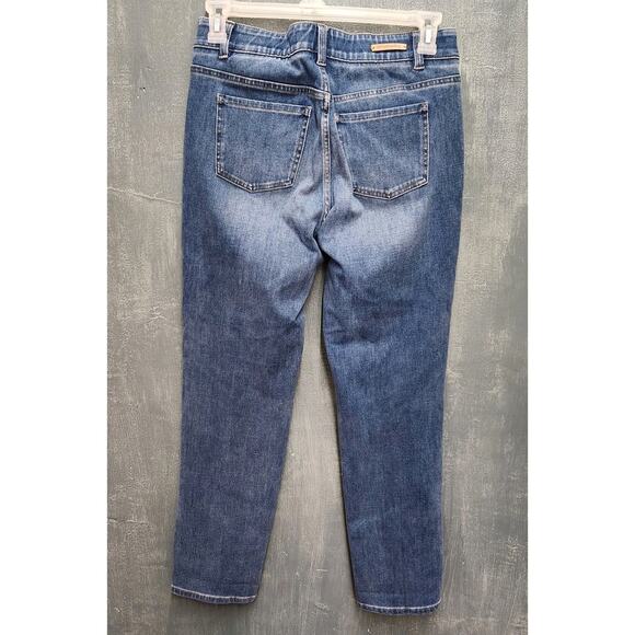 Soft Surroundings Jeans Medium Blue The Ultimate Denim Relaxed Straight - Picture 5 of 12